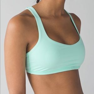 Fresh Teal Lululemon Free to Be Bra